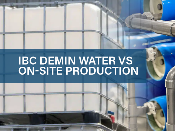 IBC Demin Water vs On-Site Production